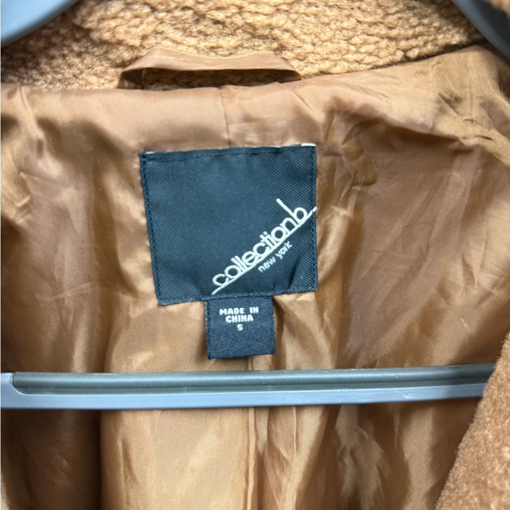 Collection B Tan Teddy Jacket - Picture 3 of 4